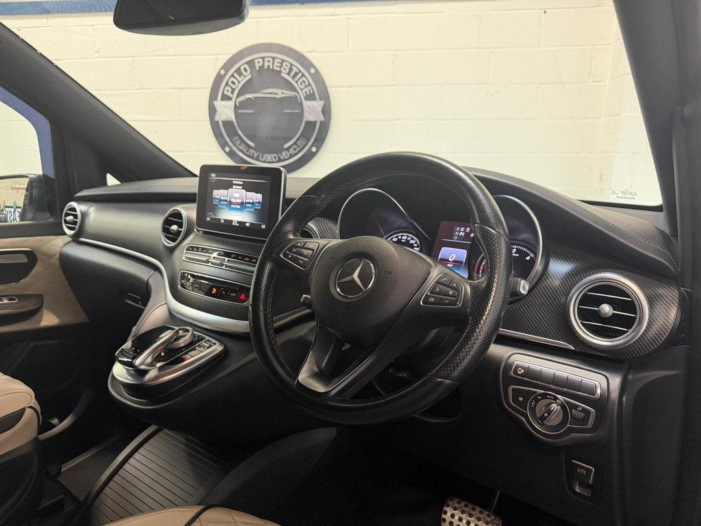 USED 2017 17 MERCEDES-BENZ V CLASS 2.2 V250d AMG Line G-Tronic+ Euro 6 (s/s) 5dr 8 Seat XLWB FULL VIP CONVERSION|TV|JET