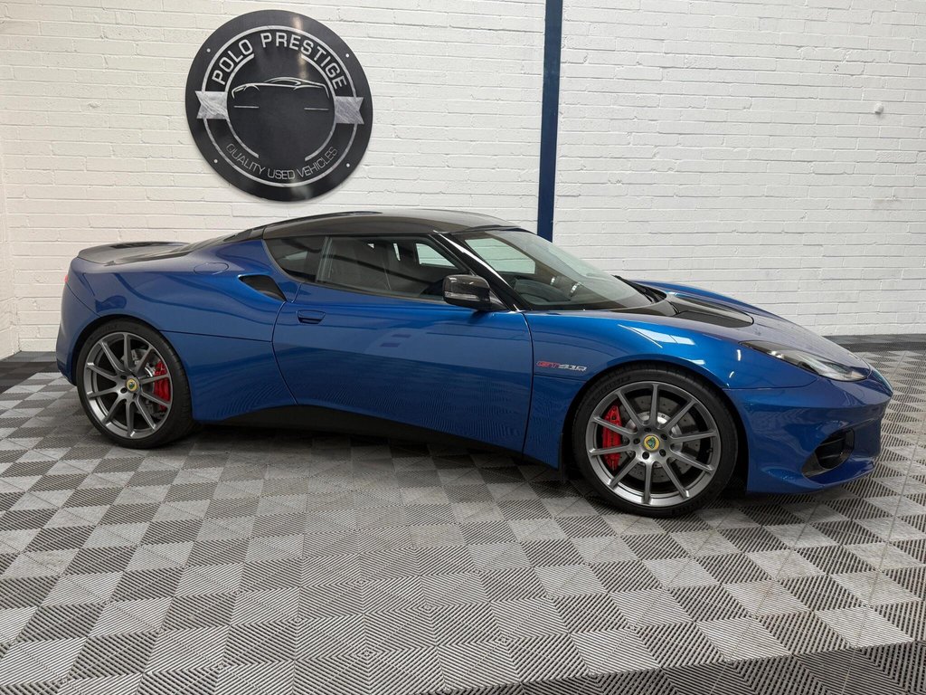 USED 2019 69 LOTUS EVORA 3.5 V6 GT410 Sport Euro 6 2dr 1 OF 2 ESSEX BLUE|FULL PPF