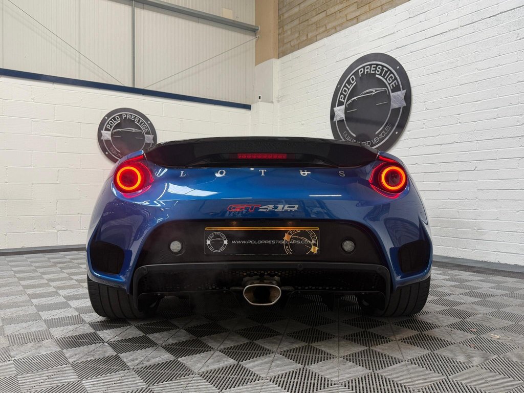 USED 2019 69 LOTUS EVORA 3.5 V6 GT410 Sport Euro 6 2dr 1 OF 2 ESSEX BLUE|FULL PPF