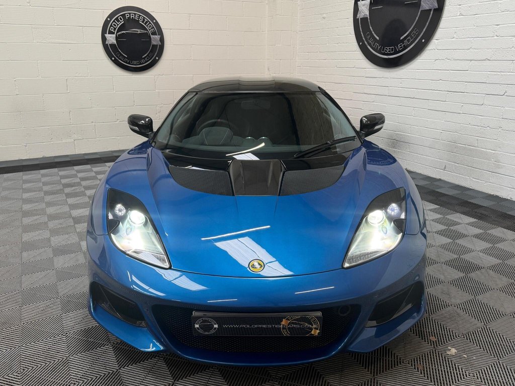 USED 2019 69 LOTUS EVORA 3.5 V6 GT410 Sport Euro 6 2dr 1 OF 2 ESSEX BLUE|FULL PPF