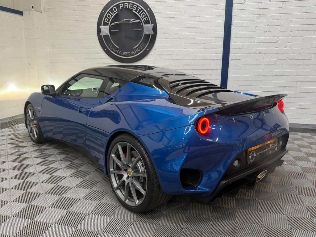 USED 2019 69 LOTUS EVORA 3.5 V6 GT410 Sport Euro 6 2dr 1 OF 2 ESSEX BLUE|FULL PPF