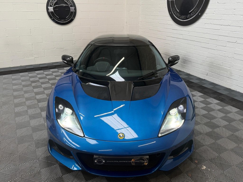 USED 2019 69 LOTUS EVORA 3.5 V6 GT410 Sport Euro 6 2dr 1 OF 2 ESSEX BLUE|FULL PPF