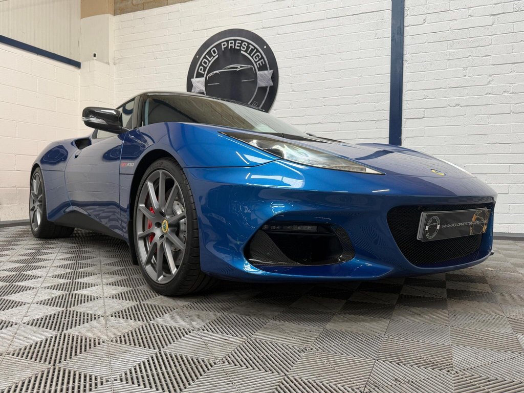 USED 2019 69 LOTUS EVORA 3.5 V6 GT410 Sport Euro 6 2dr 1 OF 2 ESSEX BLUE|FULL PPF