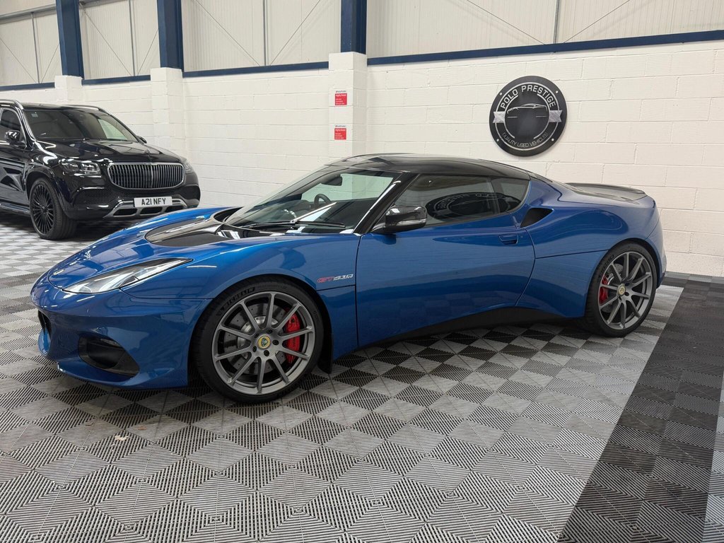 USED 2019 69 LOTUS EVORA 3.5 V6 GT410 Sport Euro 6 2dr 1 OF 2 ESSEX BLUE|FULL PPF