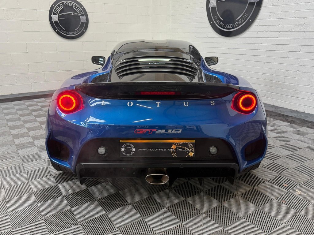 USED 2019 69 LOTUS EVORA 3.5 V6 GT410 Sport Euro 6 2dr 1 OF 2 ESSEX BLUE|FULL PPF