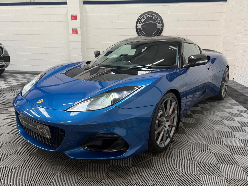 USED 2019 69 LOTUS EVORA 3.5 V6 GT410 Sport Euro 6 2dr 1 OF 2 ESSEX BLUE|FULL PPF