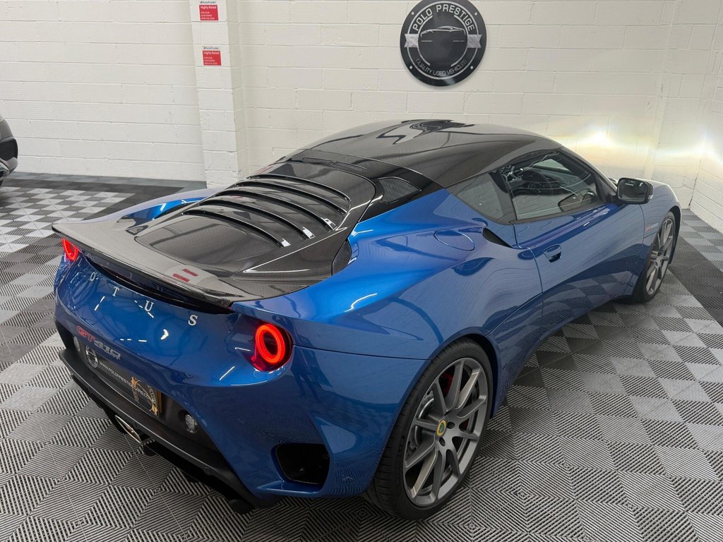 USED 2019 69 LOTUS EVORA 3.5 V6 GT410 Sport Euro 6 2dr 1 OF 2 ESSEX BLUE|FULL PPF