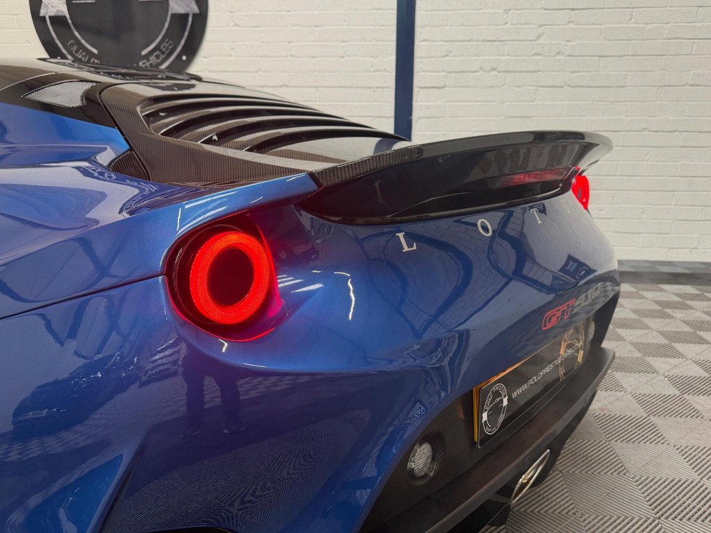 USED 2019 69 LOTUS EVORA 3.5 V6 GT410 Sport Euro 6 2dr 1 OF 2 ESSEX BLUE|FULL PPF