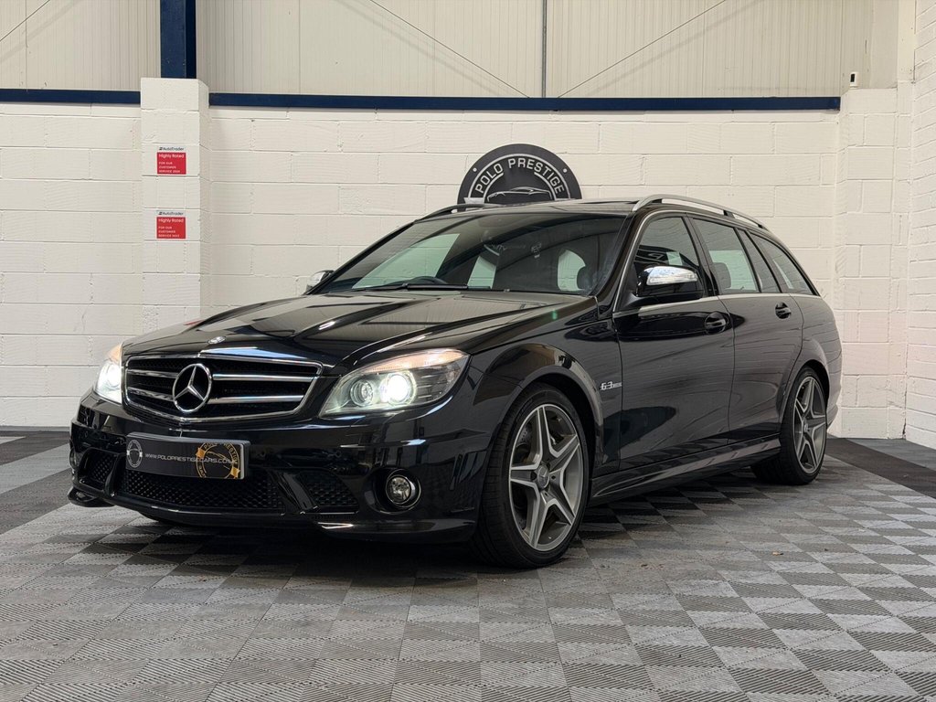 USED 2023 09 MERCEDES-BENZ C CLASS 6.3 C63 V8 AMG Estate 5dr Petrol G-Tronic Euro 4 (457 ps) GENUINE MILES|SUNROOF|LIKE NEW