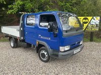 USED 2003 03 NISSAN CABSTAR E 3.0L 120 BHP 5 SPEED DOUBLE CAB.NO VAT TIME WARP 3.0 DIESEL CABSTAR NO VAT