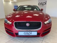 USED 2017 67 JAGUAR XE 2.0i Prestige Saloon 4dr Petrol Auto Euro 6 (s/s) (200 ps) FIRENZE RED METALLIC, BLACK LEATHER, SATELLITE NAVIGATION, CLIMATE CONTROL, MULTI FUNCTION STEERING WHEEL, CRUISE CONTROL, MEDIA, HEATED FRONT SEATS, BLUETOOTH, FRONT & REAR PARKING SENSORS, PADDLE SHIFT, CUP HOLDERS, ALLOY WHEELS, DAB