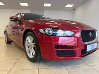 USED 2017 67 JAGUAR XE 2.0i Prestige Saloon 4dr Petrol Auto Euro 6 (s/s) (200 ps) FIRENZE RED METALLIC, BLACK LEATHER, SATELLITE NAVIGATION, CLIMATE CONTROL, MULTI FUNCTION STEERING WHEEL, CRUISE CONTROL, MEDIA, HEATED FRONT SEATS, BLUETOOTH, FRONT & REAR PARKING SENSORS, PADDLE SHIFT, CUP HOLDERS, ALLOY WHEELS, DAB