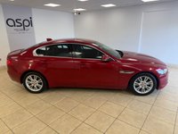 USED 2017 67 JAGUAR XE 2.0i Prestige Saloon 4dr Petrol Auto Euro 6 (s/s) (200 ps) FIRENZE RED METALLIC, BLACK LEATHER, SATELLITE NAVIGATION, CLIMATE CONTROL, MULTI FUNCTION STEERING WHEEL, CRUISE CONTROL, MEDIA, HEATED FRONT SEATS, BLUETOOTH, FRONT & REAR PARKING SENSORS, PADDLE SHIFT, CUP HOLDERS, ALLOY WHEELS, DAB
