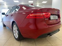 USED 2017 67 JAGUAR XE 2.0i Prestige Saloon 4dr Petrol Auto Euro 6 (s/s) (200 ps) FIRENZE RED METALLIC, BLACK LEATHER, SATELLITE NAVIGATION, CLIMATE CONTROL, MULTI FUNCTION STEERING WHEEL, CRUISE CONTROL, MEDIA, HEATED FRONT SEATS, BLUETOOTH, FRONT & REAR PARKING SENSORS, PADDLE SHIFT, CUP HOLDERS, ALLOY WHEELS, DAB