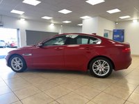 USED 2017 67 JAGUAR XE 2.0i Prestige Saloon 4dr Petrol Auto Euro 6 (s/s) (200 ps) FIRENZE RED METALLIC, BLACK LEATHER, SATELLITE NAVIGATION, CLIMATE CONTROL, MULTI FUNCTION STEERING WHEEL, CRUISE CONTROL, MEDIA, HEATED FRONT SEATS, BLUETOOTH, FRONT & REAR PARKING SENSORS, PADDLE SHIFT, CUP HOLDERS, ALLOY WHEELS, DAB