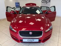 USED 2017 67 JAGUAR XE 2.0i Prestige Saloon 4dr Petrol Auto Euro 6 (s/s) (200 ps) FIRENZE RED METALLIC, BLACK LEATHER, SATELLITE NAVIGATION, CLIMATE CONTROL, MULTI FUNCTION STEERING WHEEL, CRUISE CONTROL, MEDIA, HEATED FRONT SEATS, BLUETOOTH, FRONT & REAR PARKING SENSORS, PADDLE SHIFT, CUP HOLDERS, ALLOY WHEELS, DAB