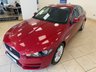 USED 2017 67 JAGUAR XE 2.0i Prestige Saloon 4dr Petrol Auto Euro 6 (s/s) (200 ps) FIRENZE RED METALLIC, BLACK LEATHER, SATELLITE NAVIGATION, CLIMATE CONTROL, MULTI FUNCTION STEERING WHEEL, CRUISE CONTROL, MEDIA, HEATED FRONT SEATS, BLUETOOTH, FRONT & REAR PARKING SENSORS, PADDLE SHIFT, CUP HOLDERS, ALLOY WHEELS, DAB