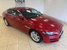 USED 2017 67 JAGUAR XE 2.0i Prestige Saloon 4dr Petrol Auto Euro 6 (s/s) (200 ps) FIRENZE RED METALLIC, BLACK LEATHER, SATELLITE NAVIGATION, CLIMATE CONTROL, MULTI FUNCTION STEERING WHEEL, CRUISE CONTROL, MEDIA, HEATED FRONT SEATS, BLUETOOTH, FRONT & REAR PARKING SENSORS, PADDLE SHIFT, CUP HOLDERS, ALLOY WHEELS, DAB