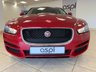 USED 2017 67 JAGUAR XE 2.0i Prestige Saloon 4dr Petrol Auto Euro 6 (s/s) (200 ps) FIRENZE RED METALLIC, BLACK LEATHER, SATELLITE NAVIGATION, CLIMATE CONTROL, MULTI FUNCTION STEERING WHEEL, CRUISE CONTROL, MEDIA, HEATED FRONT SEATS, BLUETOOTH, FRONT & REAR PARKING SENSORS, PADDLE SHIFT, CUP HOLDERS, ALLOY WHEELS, DAB