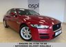 USED 2017 67 JAGUAR XE 2.0i Prestige Saloon 4dr Petrol Auto Euro 6 (s/s) (200 ps) FIRENZE RED METALLIC, BLACK LEATHER, SATELLITE NAVIGATION, CLIMATE CONTROL, MULTI FUNCTION STEERING WHEEL, CRUISE CONTROL, MEDIA, HEATED FRONT SEATS, BLUETOOTH, FRONT & REAR PARKING SENSORS, PADDLE SHIFT, CUP HOLDERS, ALLOY WHEELS, DAB