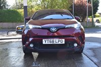 USED 2018 68 TOYOTA C-HR 1.8 VVT-h Design SUV 5dr Petrol Hybrid CVT Euro 6 (s/s) (122 ps) 