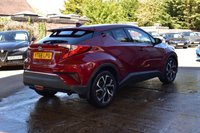USED 2018 68 TOYOTA C-HR 1.8 VVT-h Design SUV 5dr Petrol Hybrid CVT Euro 6 (s/s) (122 ps) 