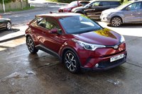 USED 2018 68 TOYOTA C-HR 1.8 VVT-h Design SUV 5dr Petrol Hybrid CVT Euro 6 (s/s) (122 ps) 