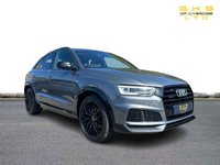 USED 2017 67 AUDI Q3 2.0 TDI Black Edition SUV 5dr Diesel S Tronic quattro Euro 6 (s/s) (184 ps) **FINANCE ME FOR UP TO 5 YEARS WITH NO DEPOSIT**