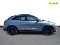 USED 2017 67 AUDI Q3 2.0 TDI Black Edition SUV 5dr Diesel S Tronic quattro Euro 6 (s/s) (184 ps) **FINANCE ME FOR UP TO 5 YEARS WITH NO DEPOSIT**