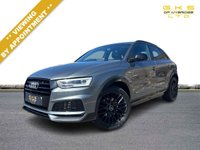 USED 2017 67 AUDI Q3 2.0 TDI Black Edition SUV 5dr Diesel S Tronic quattro Euro 6 (s/s) (184 ps) **FINANCE ME FOR UP TO 5 YEARS WITH NO DEPOSIT**