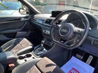 USED 2017 67 AUDI Q3 2.0 TDI Black Edition SUV 5dr Diesel S Tronic quattro Euro 6 (s/s) (184 ps) **FINANCE ME FOR UP TO 5 YEARS WITH NO DEPOSIT**