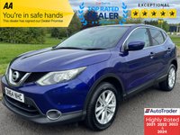 USED 2014 64 NISSAN QASHQAI 1.5 dCi Acenta Premium SUV 5dr Diesel Manual 2WD Euro 5 (s/s) (110 ps) 2 Keys - P/S/H - &pound;20 Tax