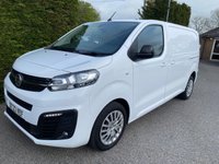 USED 2023 23 VAUXHALL VIVARO  2900 PRIME  L1  1.5TD 100PS  Higher Specification Prime Model With Air Con, Media Screen, Rear Camera, Colour Coded Body, Full Size Wheel Trims, New Ply Lining, Load Through Bulkhead, Rear Parking Sensors & Much More!