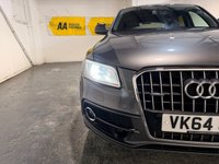 USED 2014 64 AUDI Q5 2.0 TDI S line Plus SUV 5dr Diesel S Tronic quattro Euro 5 (s/s) (177 ps) Sat Nav-Audi Service History