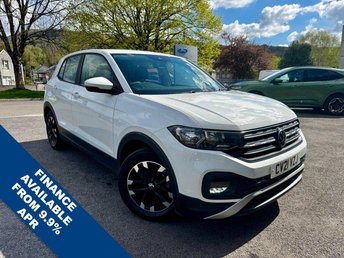 2021 VOLKSWAGEN T-CROSS 1.0 TSI S Euro 6 (s/s) 5dr &pound;12995.00