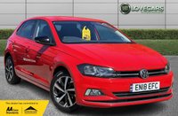 USED 2018 18 VOLKSWAGEN POLO 1.0 TSI beats Hatchback 5dr Petrol Manual Euro 6 (s/s) (95 ps) FRONT AND REAR PRKING SENSORS, APPLE CARPLAY, AIR CON, BLUETOOTH, ALLOYS, REAR PRIVACY GLASS! LONG MOT AND GOOD HISTORY, HPI CLEAR, ONLY 1PREVIOUS OWNER!