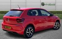 USED 2018 18 VOLKSWAGEN POLO 1.0 TSI beats Hatchback 5dr Petrol Manual Euro 6 (s/s) (95 ps) FRONT AND REAR PRKING SENSORS, APPLE CARPLAY, AIR CON, BLUETOOTH, ALLOYS, REAR PRIVACY GLASS! LONG MOT AND GOOD HISTORY, HPI CLEAR, ONLY 1PREVIOUS OWNER!