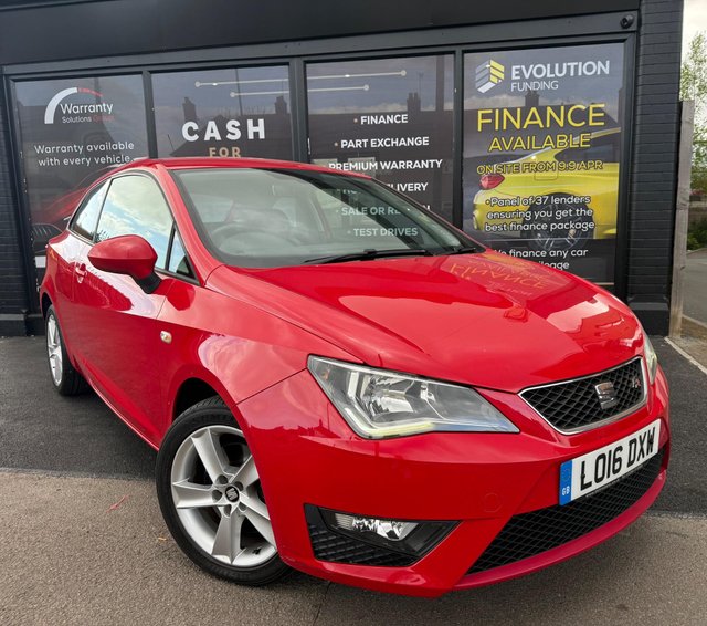 2016 IBIZA 1.2 TSI FR SPORT COUPE EURO 6 3DR 2016 90,900 MANUAL 1.2... photo