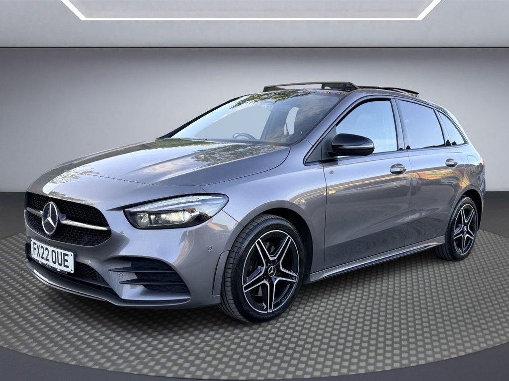 USED 2022 22 MERCEDES-BENZ B-CLASS 1.3 B250e 15.6kWh AMG Line Edition (Premium Plus) MPV 5dr Petrol Plug-in Hybrid 8G-DCT Euro 6 (s/s) (218 ps) 1 OWNER+PAN ROOF+A/CARPLAY+R/CAMERA