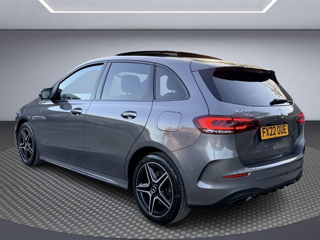 USED 2022 22 MERCEDES-BENZ B-CLASS 1.3 B250e 15.6kWh AMG Line Edition (Premium Plus) MPV 5dr Petrol Plug-in Hybrid 8G-DCT Euro 6 (s/s) (218 ps) 1 OWNER+PAN ROOF+A/CARPLAY+R/CAMERA