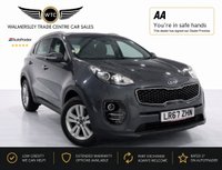 USED 2017 67 KIA SPORTAGE 1.6 GDi 2 SUV 5dr Petrol Manual Euro 6 (s/s) (130 bhp) Full Main SH, 2 Keys, Rev Cam