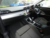 USED 2022 22 AUDI Q3 Sportback 1.5 TFSI CoD 35 Sport 5d 150 S/S VIRTUAL COCKPIT (DIGITAL DASH), SAT NAV, WIRELESS APPLE CARPLAY / ANDROID AUTO, REAR PARKING SENSORS, AUDI PRE SENSE, LANE DEPARTURE WARNING, DAB RADIO, BLUETOOTH PHONE & MUSIC, USB PORTS, MANUAL 6 SPEED, LED DRL'S, 18 INCH ALLOYS, ELECTRIC TAILGATE, SPORT SEATS, ELECTRIC FOLDING MIRRORS, LEATHER MFSW, RAIN & LIGHT SENSORS, CRUISE CONTROL & SPEED LIMITER, AUTO HOLD, HILL DECENT CONTROL, DRIVE SELECT, DUAL ZONE CLIMATE CONTROL, 1 OWNER FROM NEW, SERVICE HISTORY