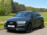 USED 2018 18 AUDI Q3 2.0 TFSI Black Edition SUV 5dr Petrol S Tronic quattro Euro 6 (s/s) (180 ps) 