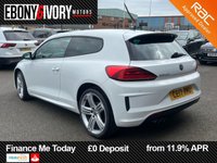 USED 2017 17 VOLKSWAGEN SCIROCCO 2.0 TDI BlueMotion Tech R-Line Hatchback 3dr Diesel DSG Euro 6 (s/s) (150 ps) 2 OWNERS FROM BRAND NEW + SERVICE HISTORY + MAJOR SERVICE + DSG GEARBOX SERVICE DONE + 1 YEAR MOT