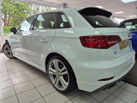 USED 2016 66 AUDI A3 1.4 TFSI CoD S line Sportback 5dr Petrol Manual Euro 6 (s/s) (150 ps) Led Matrix Lights Nav Part Leather