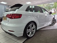 USED 2016 66 AUDI A3 1.4 TFSI CoD S line Sportback 5dr Petrol Manual Euro 6 (s/s) (150 ps) Led Matrix Lights Nav Part Leather