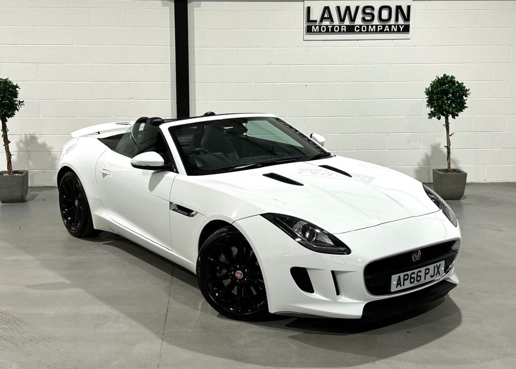 USED 2016 66 JAGUAR F-TYPE 3.0 V6 Convertible 2dr Petrol Auto Euro 6 (s/s) (340 ps) 