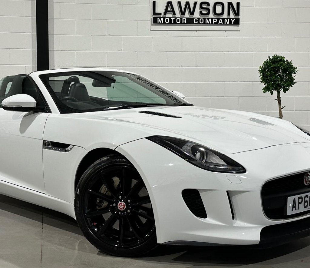 USED 2016 66 JAGUAR F-TYPE 3.0 V6 Convertible 2dr Petrol Auto Euro 6 (s/s) (340 ps) 