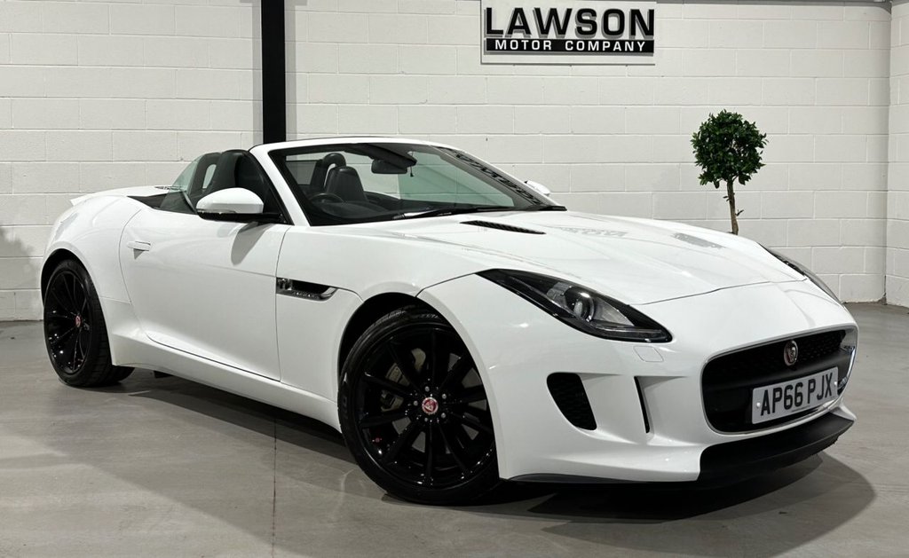 USED 2016 66 JAGUAR F-TYPE 3.0 V6 Convertible 2dr Petrol Auto Euro 6 (s/s) (340 ps) 
