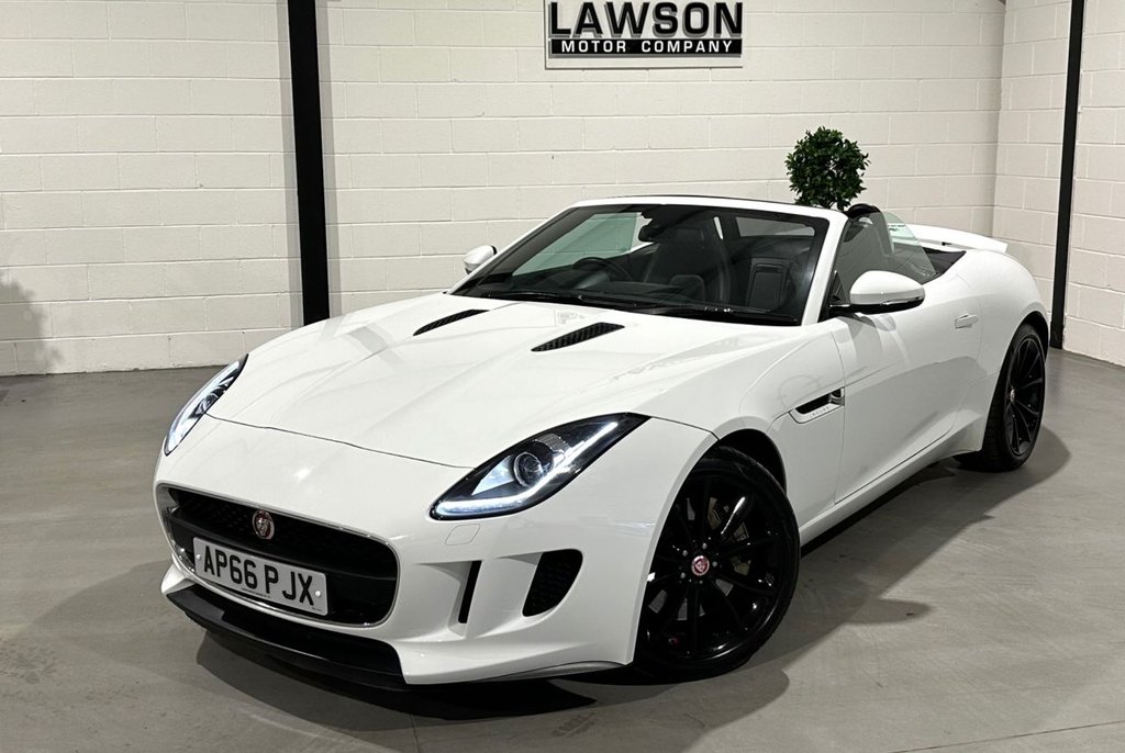 USED 2016 66 JAGUAR F-TYPE 3.0 V6 Convertible 2dr Petrol Auto Euro 6 (s/s) (340 ps) 